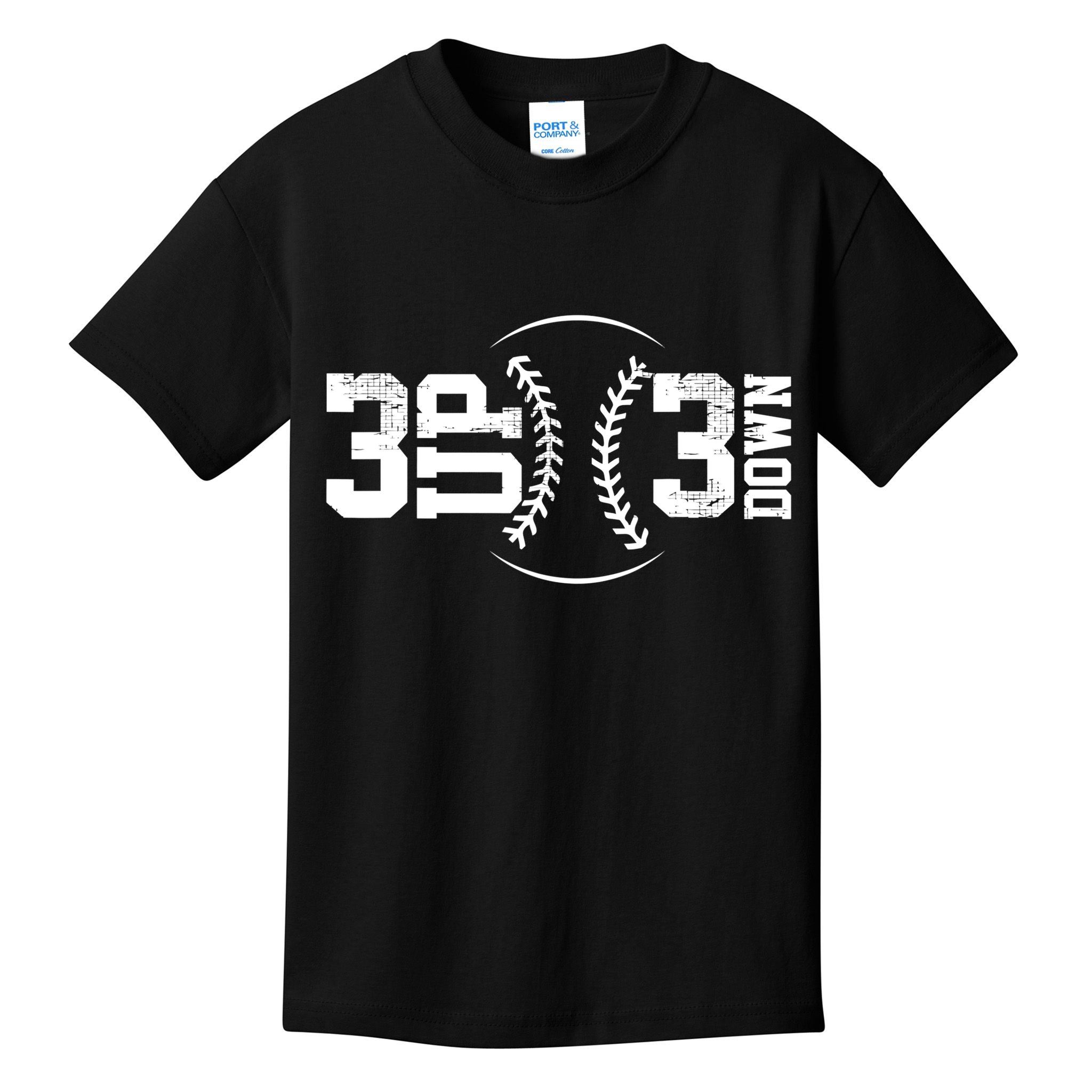 3 UP 3 Down Baseball TShirt TShirt Kids T-Shirt