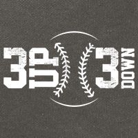 3 UP 3 Down Baseball TShirt TShirt Cotton Canvas Backpack