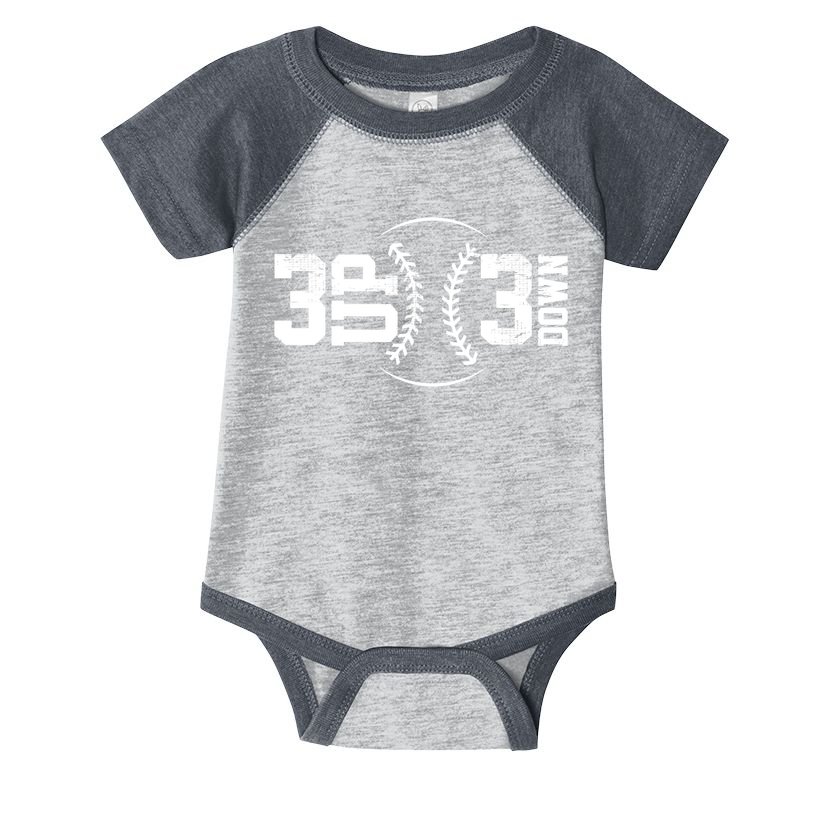 3 UP 3 Down Baseball TShirt TShirt Infant Baby Jersey Bodysuit
