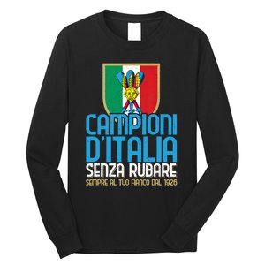 3 Volte Campioni Senza Rubare Napoli Tifosi Napoletani 1926 Long Sleeve Shirt