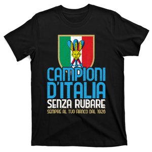 3 Volte Campioni Senza Rubare Napoli Tifosi Napoletani 1926 T-Shirt