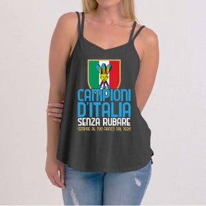 3 Volte Campioni Senza Rubare Napoli Tifosi Napoletani 1926 Women's Strappy Tank