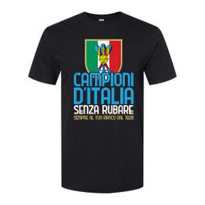 3 Volte Campioni Senza Rubare Napoli Tifosi Napoletani 1926 Softstyle CVC T-Shirt