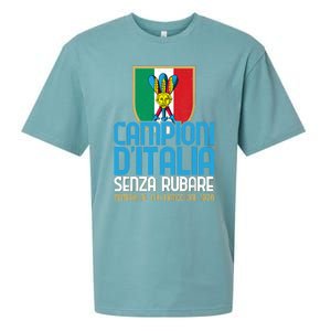 3 Volte Campioni Senza Rubare Napoli Tifosi Napoletani 1926 Sueded Cloud Jersey T-Shirt