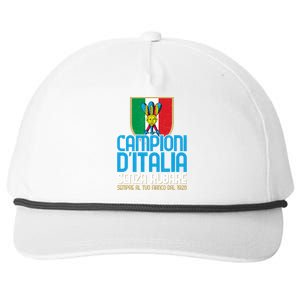 3 Volte Campioni Senza Rubare Napoli Tifosi Napoletani 1926 Snapback Five-Panel Rope Hat