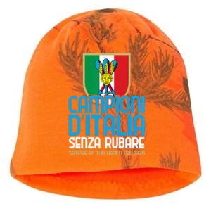 3 Volte Campioni Senza Rubare Napoli Tifosi Napoletani 1926 Kati - Camo Knit Beanie