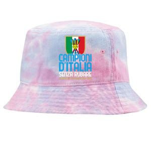 3 Volte Campioni Senza Rubare Napoli Tifosi Napoletani 1926 Tie-Dyed Bucket Hat