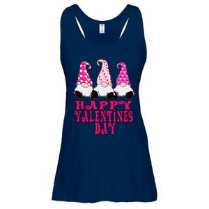 3 Valentine Gnomes Cute Hearts Happy Valentines Day Ladies Essential Flowy Tank