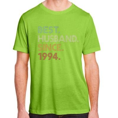 30th Wedding Anniversary Best Husband Since 1994 Adult ChromaSoft Performance T-Shirt