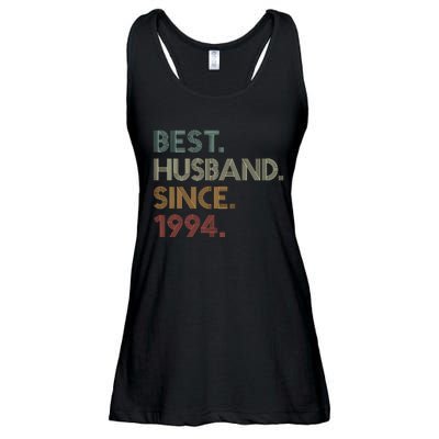 30th Wedding Anniversary Best Husband Since 1994 Ladies Essential Flowy Tank