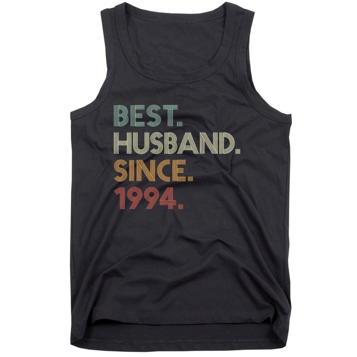 30th Wedding Anniversary Best Husband Since 1994 Tank Top