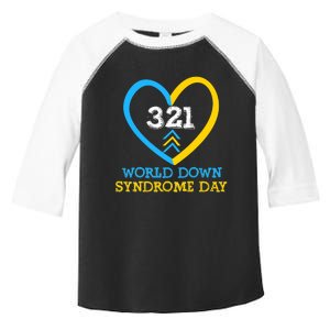 321 World Down Syndrome Awareness Day Trisomy 21 Toddler Fine Jersey T-Shirt