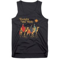 3 Wise Tonight We Ride Christmas Tank Top