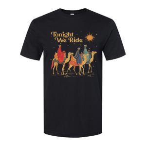 3 Wise Tonight We Ride Christmas Softstyle CVC T-Shirt