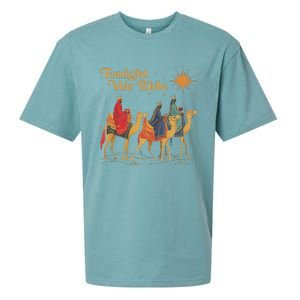 3 Wise Tonight We Ride Christmas Sueded Cloud Jersey T-Shirt