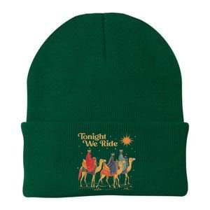 3 Wise Tonight We Ride Christmas Knit Cap Winter Beanie