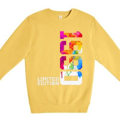 33 Years 33rd Birthday Limited Edition 1990 Premium Crewneck Sweatshirt