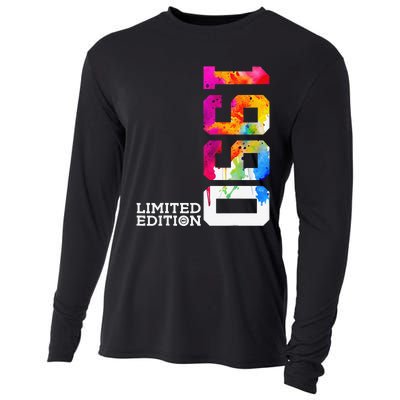 33 Years 33rd Birthday Limited Edition 1990 Cooling Performance Long Sleeve Crew