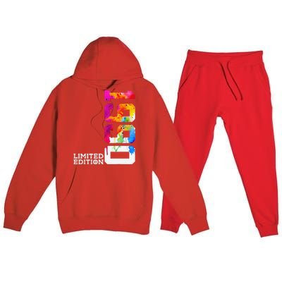 33 Years 33rd Birthday Limited Edition 1990 Premium Hooded Sweatsuit Set