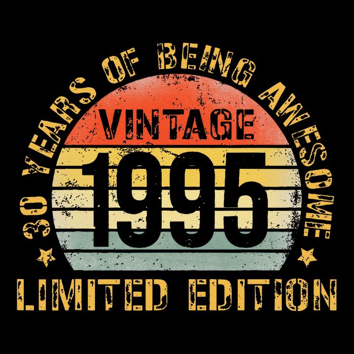 30 Year Birthday Decorations Gag 30yr 1995 30th Birthday Gift Impact Tech Backpack