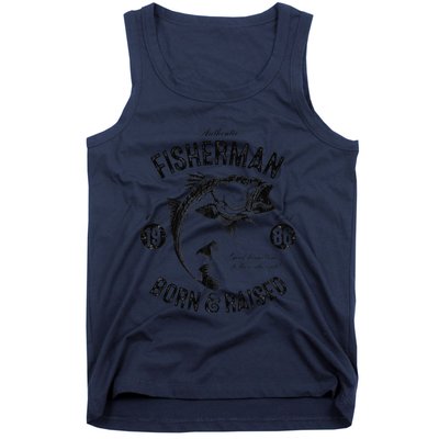 37 Year Old Fisherman Fishing 1986 37th Birthday Gift Tank Top