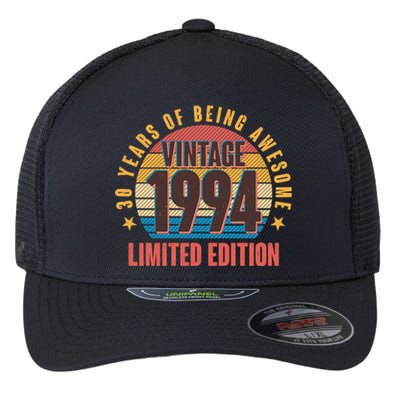 30 Years Of Being Awesome 1994 Limited Edition Vintage Retro Flexfit Unipanel Trucker Cap