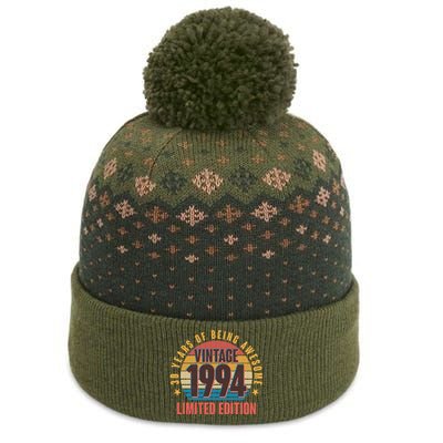 30 Years Of Being Awesome 1994 Limited Edition Vintage Retro The Baniff Cuffed Pom Beanie