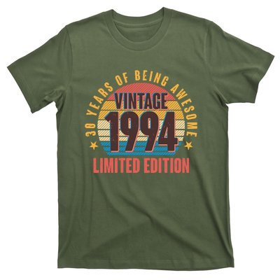 30 Years Of Being Awesome 1994 Limited Edition Vintage Retro T-Shirt