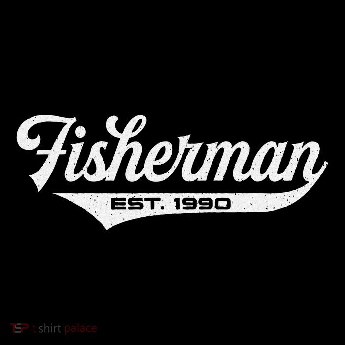 33 Year Old Fisherman Fishing 1990 33rd Birthday Funny Flatbill Hat