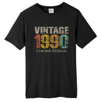 34 Year Old Gifts Vintage 1990 Limited Edition 34th Birthday Tall Fusion ChromaSoft Performance T-Shirt