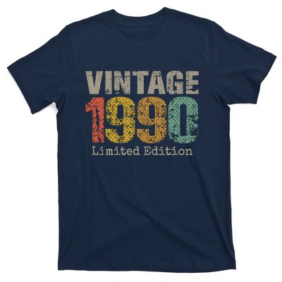 34 Year Old Gifts Vintage 1990 Limited Edition 34th Birthday T-Shirt