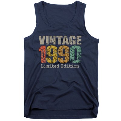 34 Year Old Gifts Vintage 1990 Limited Edition 34th Birthday Tank Top