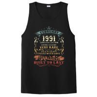 32 Year Old Awesome Since February 1991 32nd Birthday Gift PosiCharge Competitor Tank