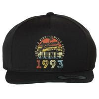 30 Year Old Awesome Since June 1993 30th Birthday Wool Snapback Cap