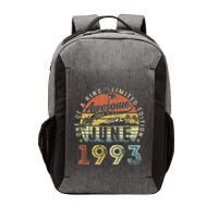 30 Year Old Awesome Since June 1993 30th Birthday Vector Backpack