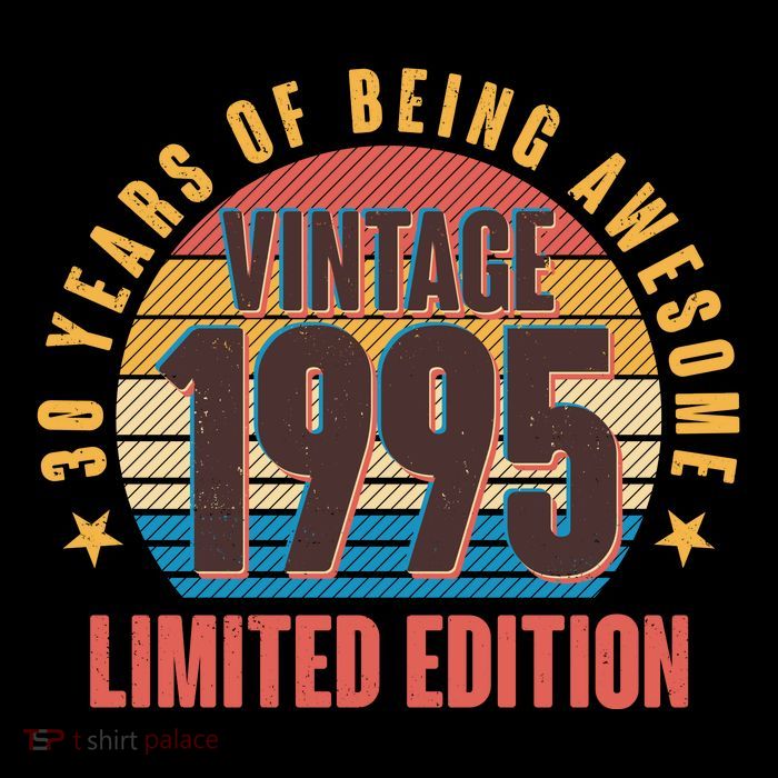 30 Years Of Being Awesome 1995 Limited Edition Vintage Retro Flatbill Hat