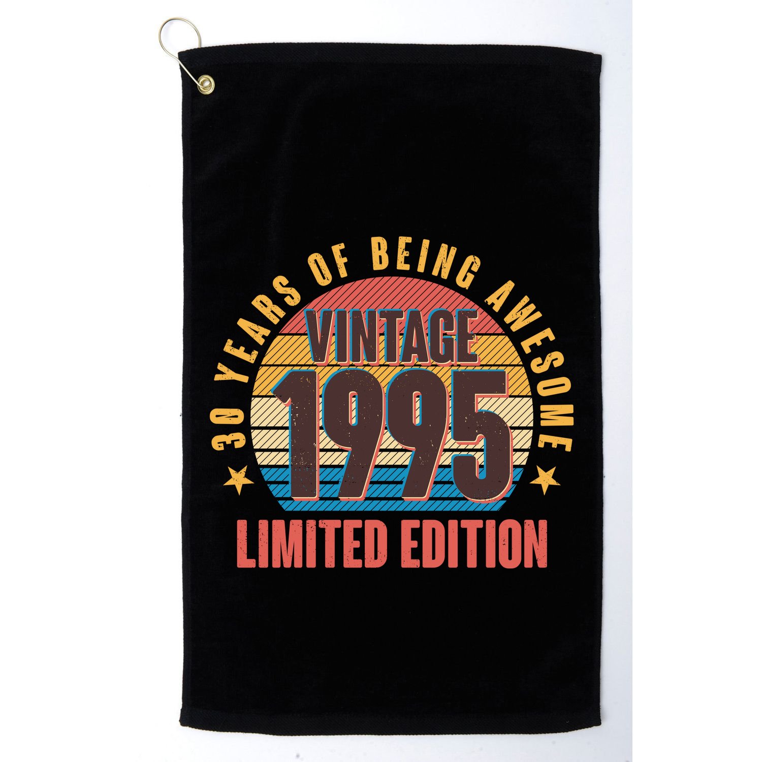 30 Years Of Being Awesome 1995 Limited Edition Vintage Retro Golf Towel