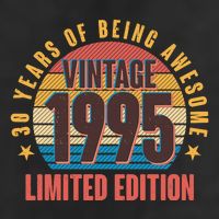 30 Years Of Being Awesome 1995 Limited Edition Vintage Retro Golf Towel