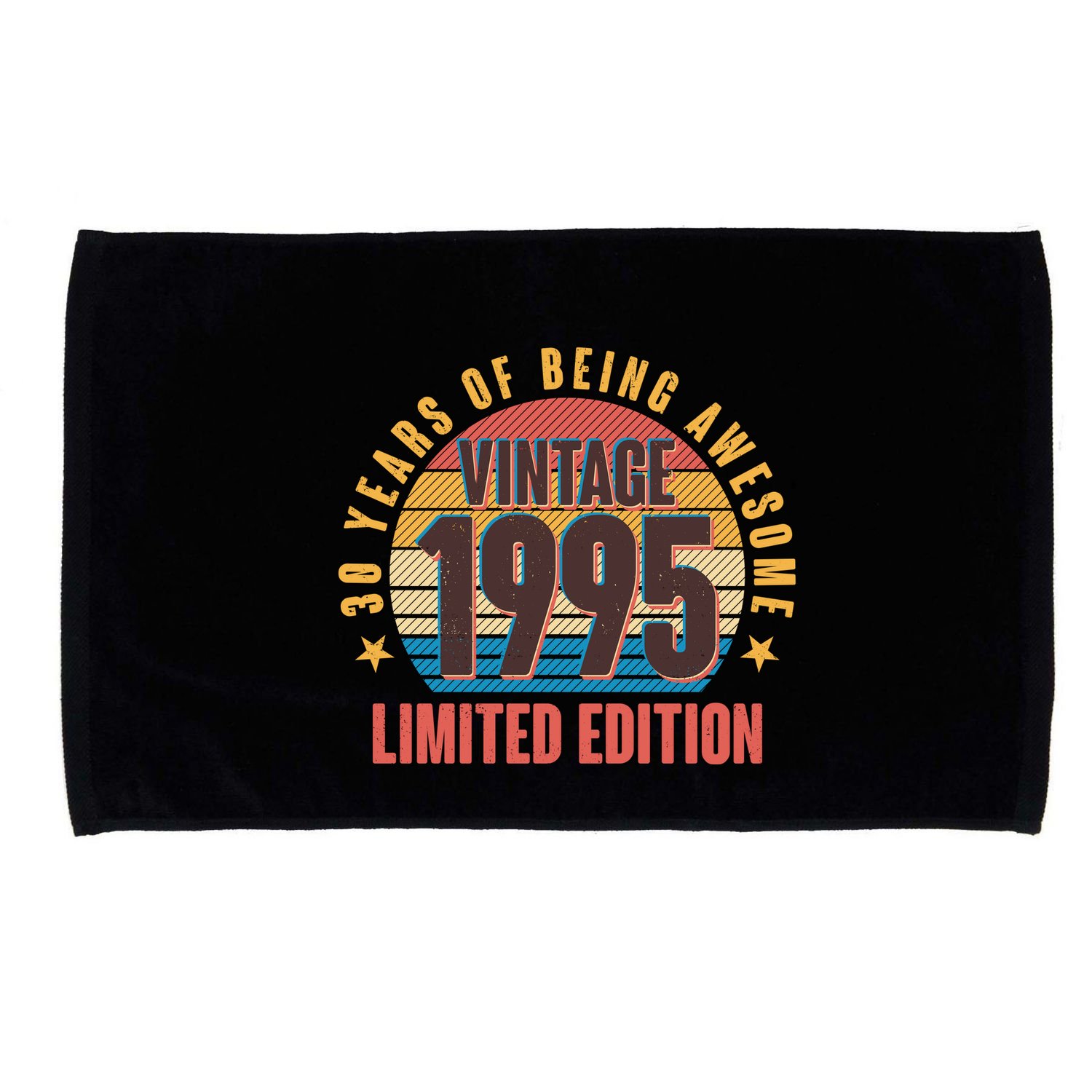 30 Years Of Being Awesome 1995 Limited Edition Vintage Retro Microfiber Hand Towel