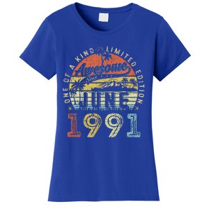 32 Year Old Awesome Since June 1991 32th Birthday Women's T-Shirt