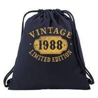 35 years old 35th Birthday Anniversary Best Limited 1988 Drawstring Bag