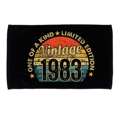 39 Years Old Vintage 1983 Limited Edition 39th Microfiber Hand Towel