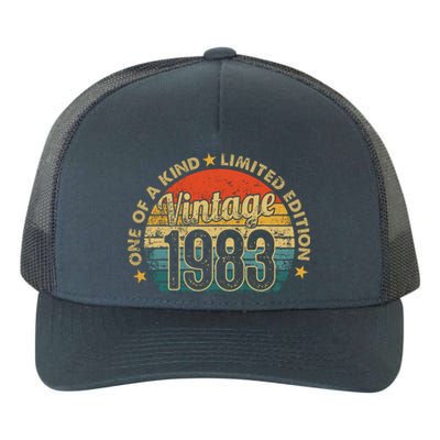 39 Years Old Vintage 1983 Limited Edition 39th Yupoong Adult 5-Panel Trucker Hat