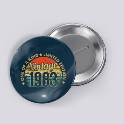 39 Years Old Vintage 1983 Limited Edition 39th Button