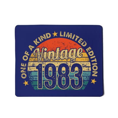 39 Years Old Vintage 1983 Limited Edition 39th Mousepad