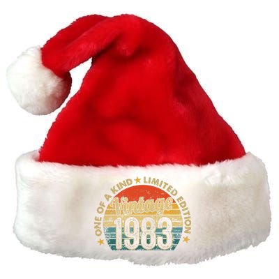 39 Years Old Vintage 1983 Limited Edition 39th Premium Christmas Santa Hat