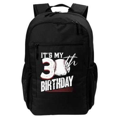 30 Years Old Vintage Baseball 30th Birthday Backpack