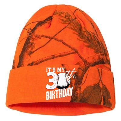 30 Years Old Vintage Baseball 30th Birthday Kati Licensed 12" Camo Beanie