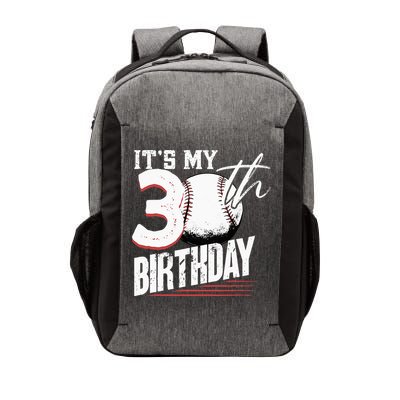 30 Years Old Vintage Baseball 30th Birthday Vector Backpack