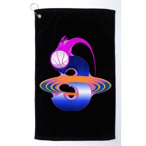 3 Year Old Space Basketball 3rd Birthday Party Theme Platinum Collection Golf Towel